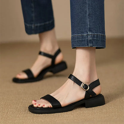 Grace Low Heel Sandals